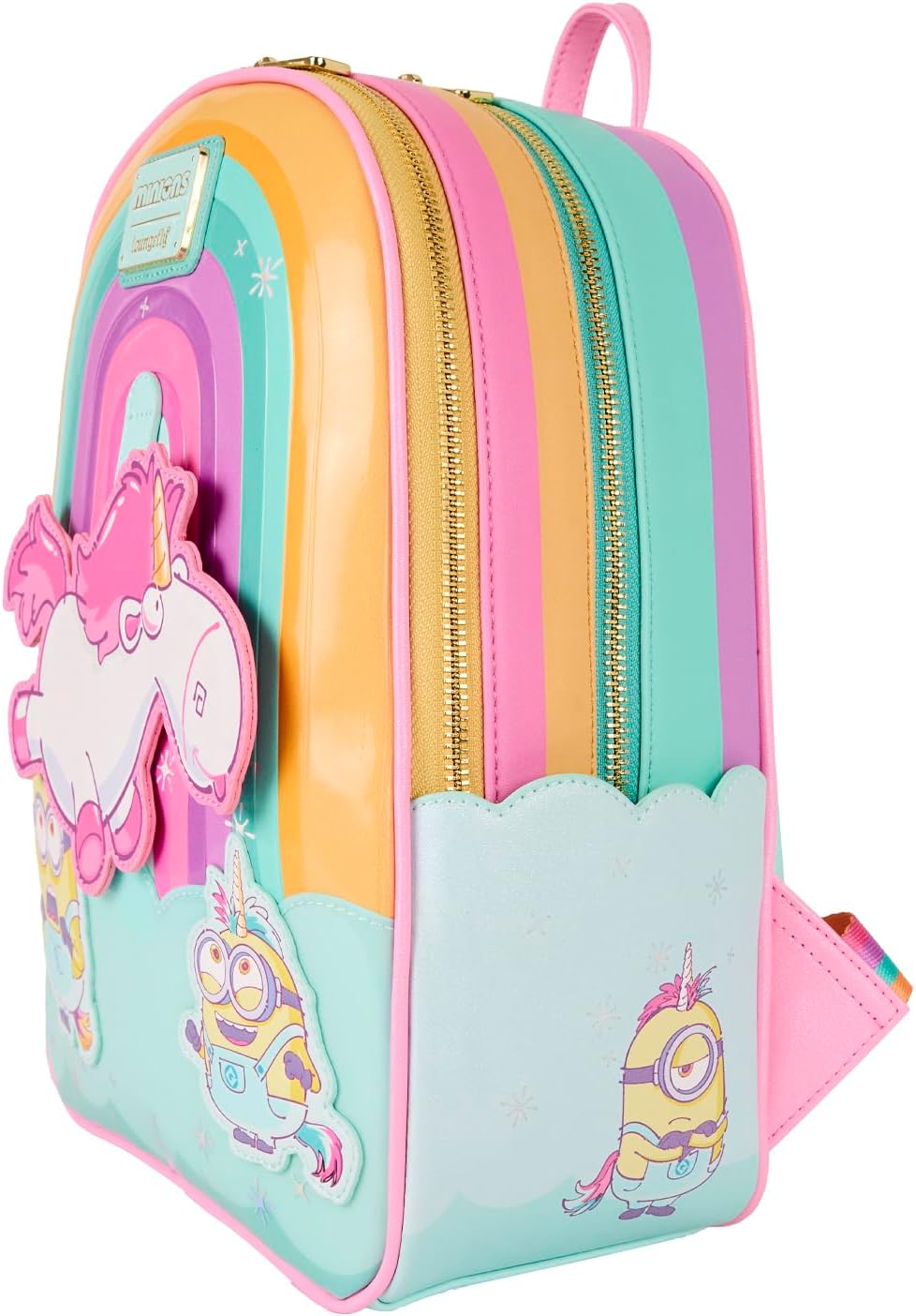 Loungefly Universal Minions Fluffy Unicorn Mini Backpack