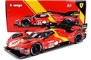 Bburago 1/18 499p #51 Ferrari Champion Racing Car Model