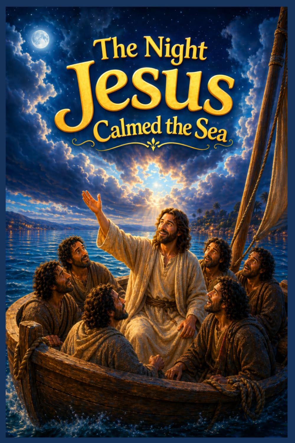 The Night Jesus Calm The Sea ( Bible Story Book Ages 5 - 17 )