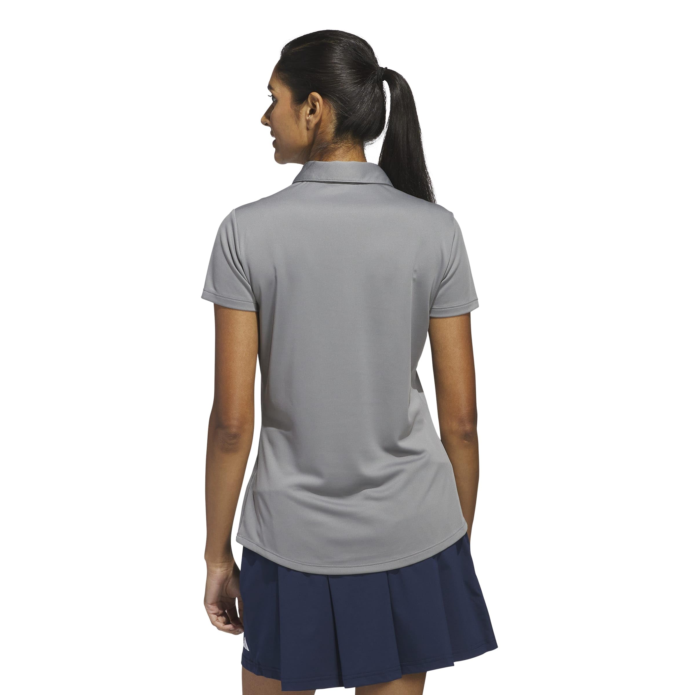 adidas Damen Solides Performance-Poloshirt für Damen, Kurzärmelig Golfhemd