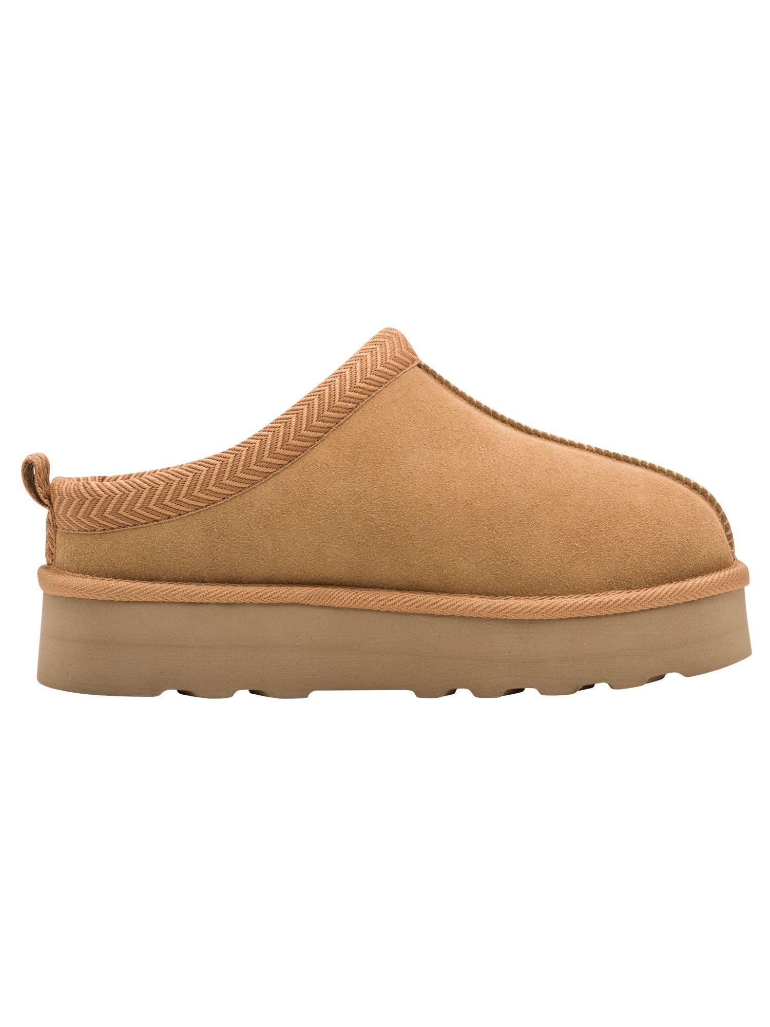s.Oliver Damen Pantoletten aus Leder zum Reinschlüpfen, Braun (Cognac), 40 EU