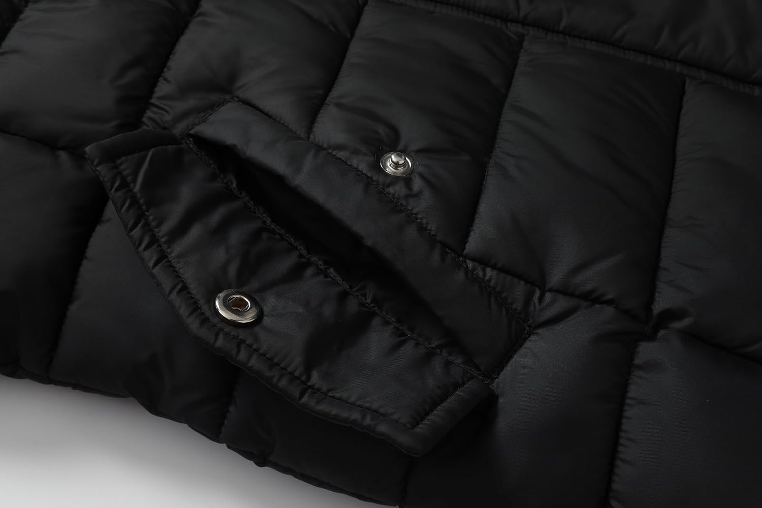 Girl's Winter Waterproof Warm Long Coat,Kids Puffer Jacket Outerwear Parka,Removable Hood - Image 7