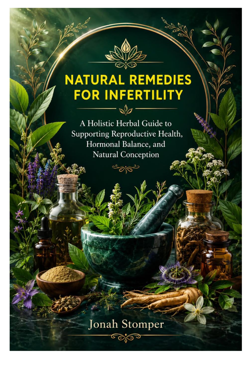 Natural Remedies for Infertility: A Holistic Herbal Guide to Supporting Reproductive Health, Hormonal Balance, and Natural Conception