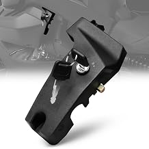 sukemichi Parking Brake Lever with Keys Compatible with Can Am Ryker 900 600 Accessories, Ryker Rally Edition, Ryker Sport Locking Handbrake Lever, Replace for #219401021