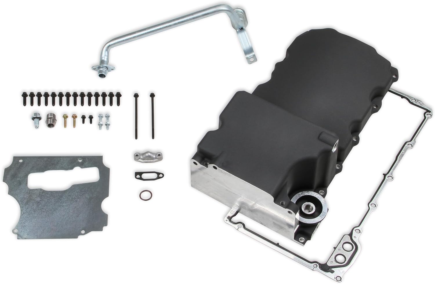 LS Retro-fit Oil Pan - Black Finish