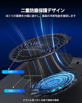 Patented 2025 New Era Llano Laptop Cooling Pad with Cooling Fan and Cooling Stand Turbo Boost Technology/Air Cooling/Stepless Wind Volume Adjustment/RGB Light/3 in 1 USB Hub/LED Display 90-Second