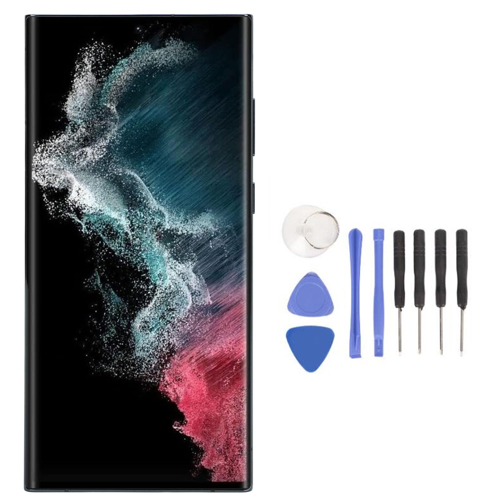 Kit di Riparazione Sostitutivo per il Digitalizzatore Touch Screen LCD del Telefono Testato da Professionisti per S22 Ultra 6.8" Appassionati di Sostituzione dello Schermo Display Ad Alta
