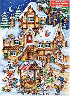 Christmas Market Chocolate Advent Calendar (Countdown to Christmas)