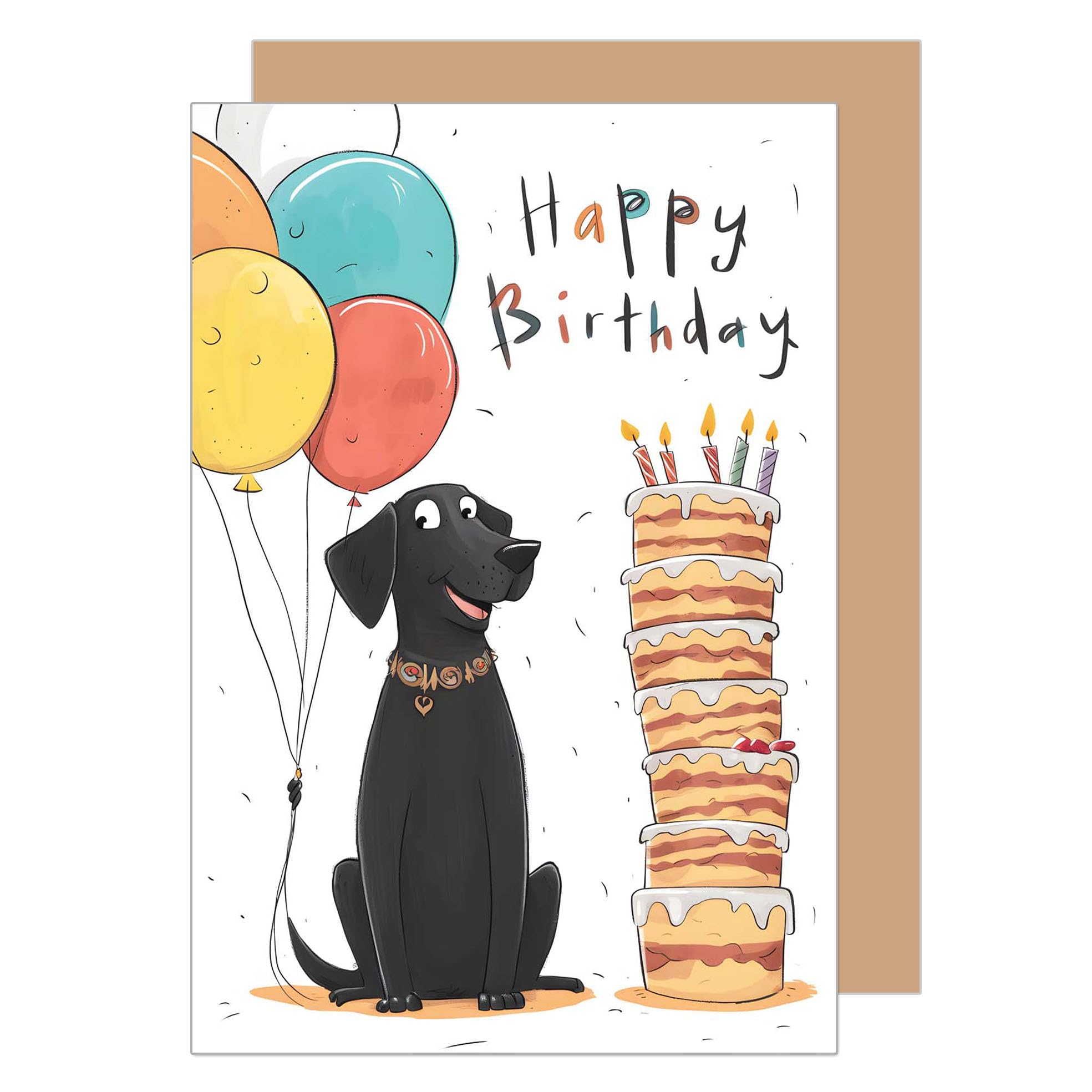 Biglietto Di Auguri Di Compleanno Divertente Edition Seidel Con Busta, Formato 11,5x17 Cm, Stampa Premium, Senza Testo Interno - 2