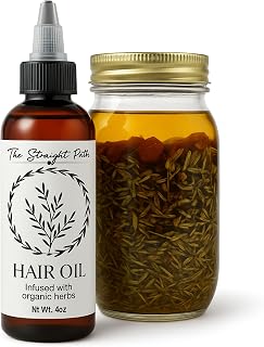 Herbal Hair Growth Oil - Natural Oil Blend for Repair, Growth & Hydration, Infused with Organic Herbs, Suitable for All Hair Types, Premium Quality Single Origin Oils