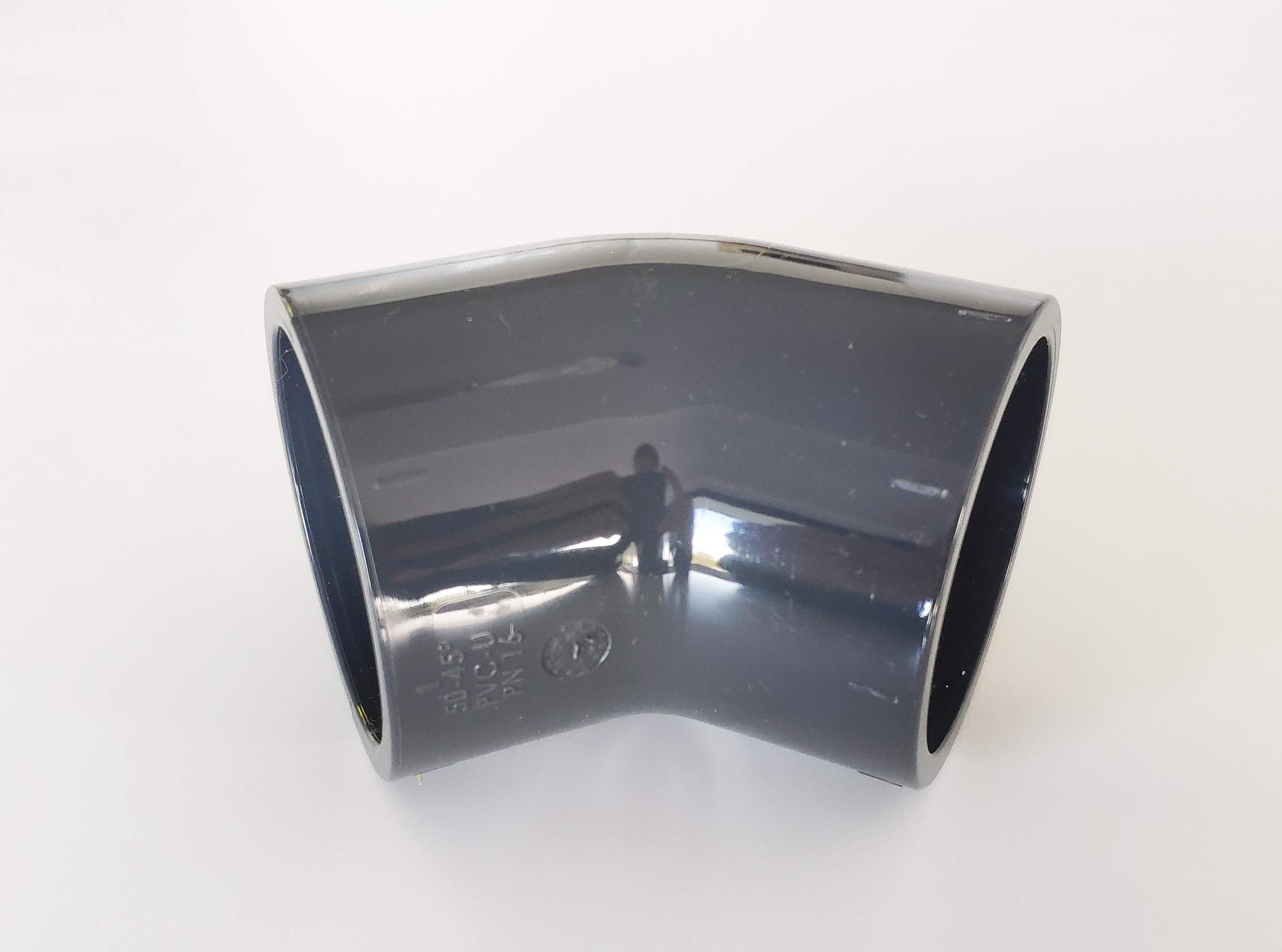 Lot De 10 Coudes PVC 45° 25mm PN16 - Résistant Produits Chimiques, Jusqu'à 60°C - Pour Plomberie, Piscine, Irrigation - 12