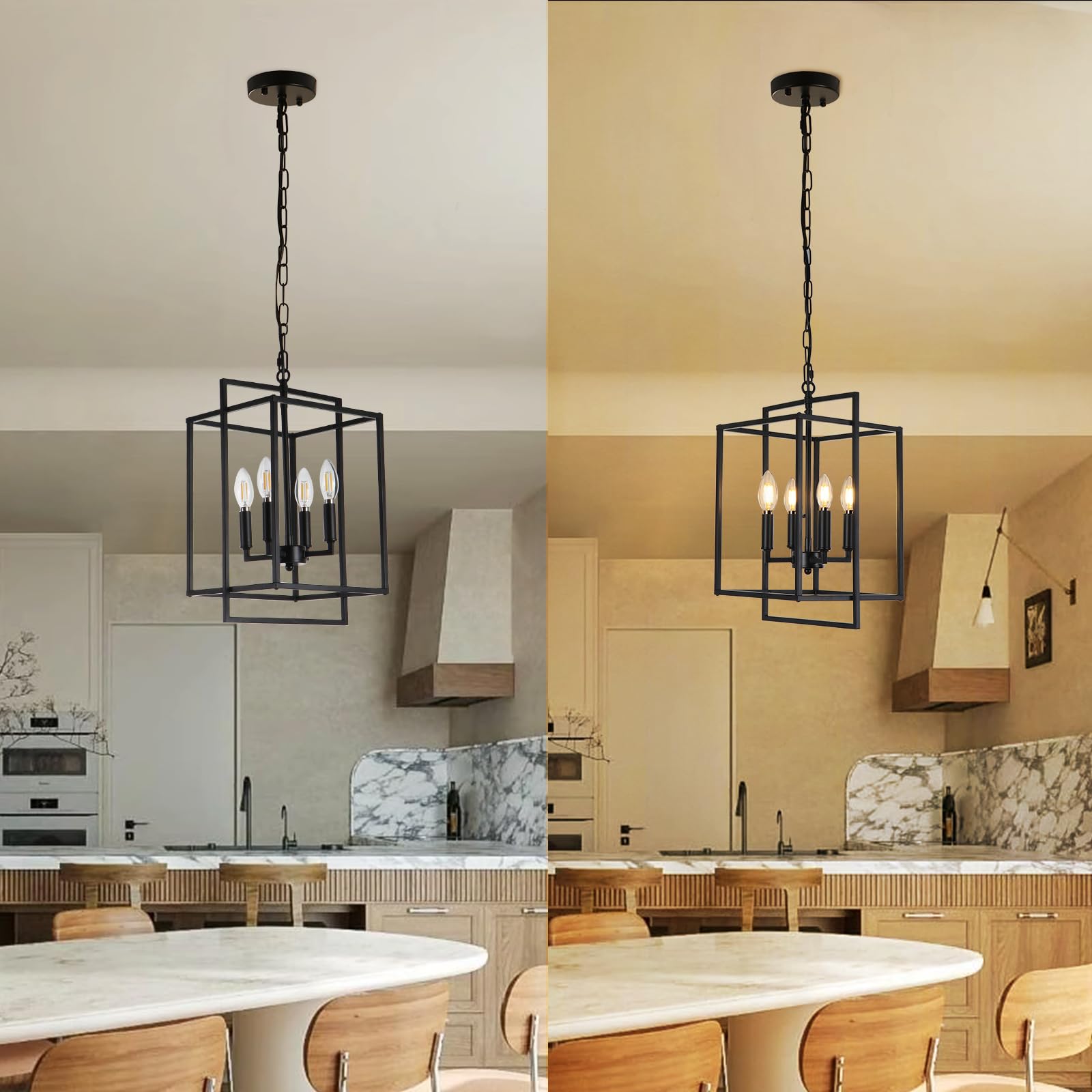 KMaiPem Modern Black Chandelier - Image 4