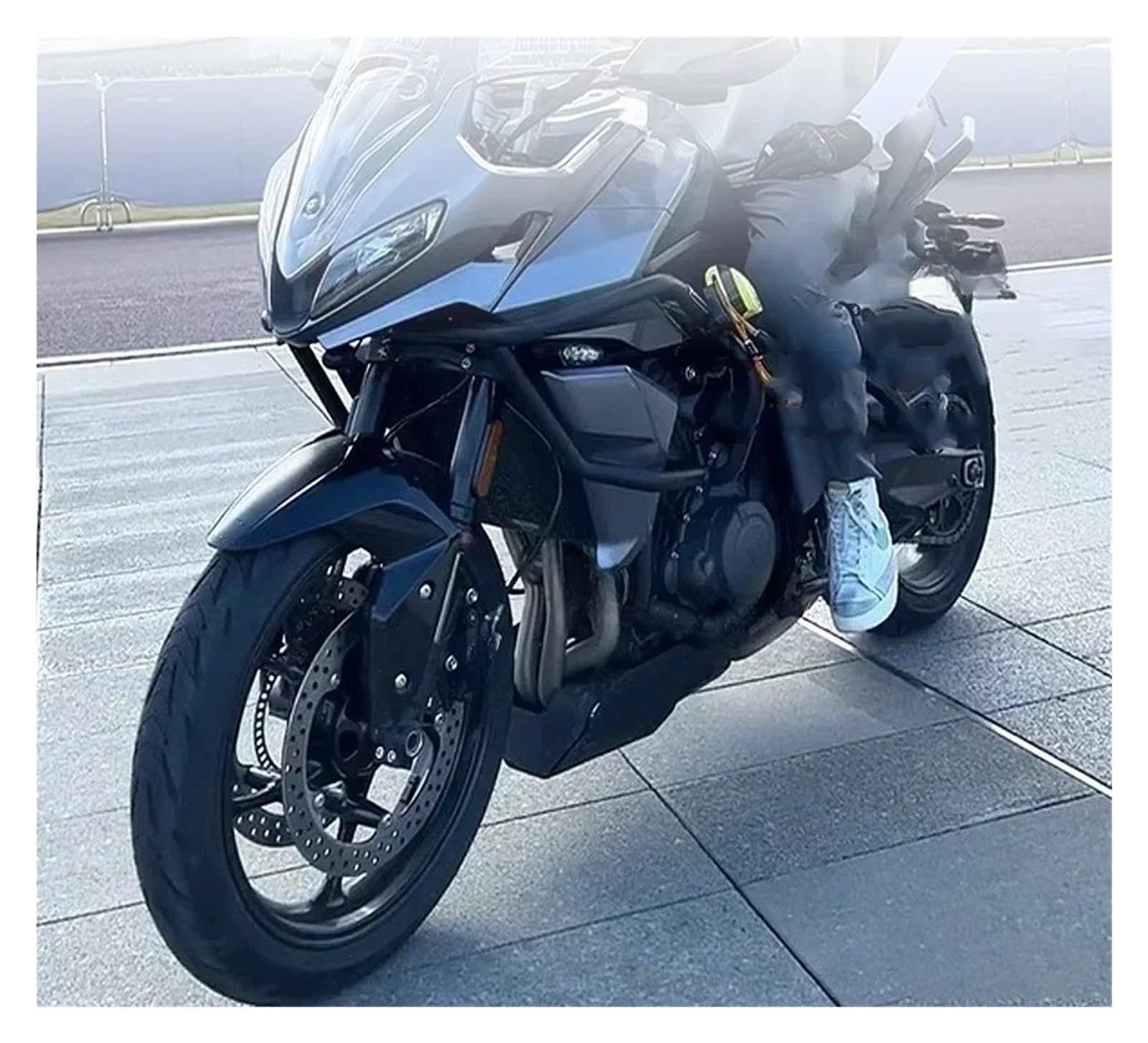 Paracoppa motore moto Base Del Motore Motociclo Piastre Paramotore Protezione Telaio Copertura Per Trident 660 2021-2023 Per Tiger Sport 2022 2023