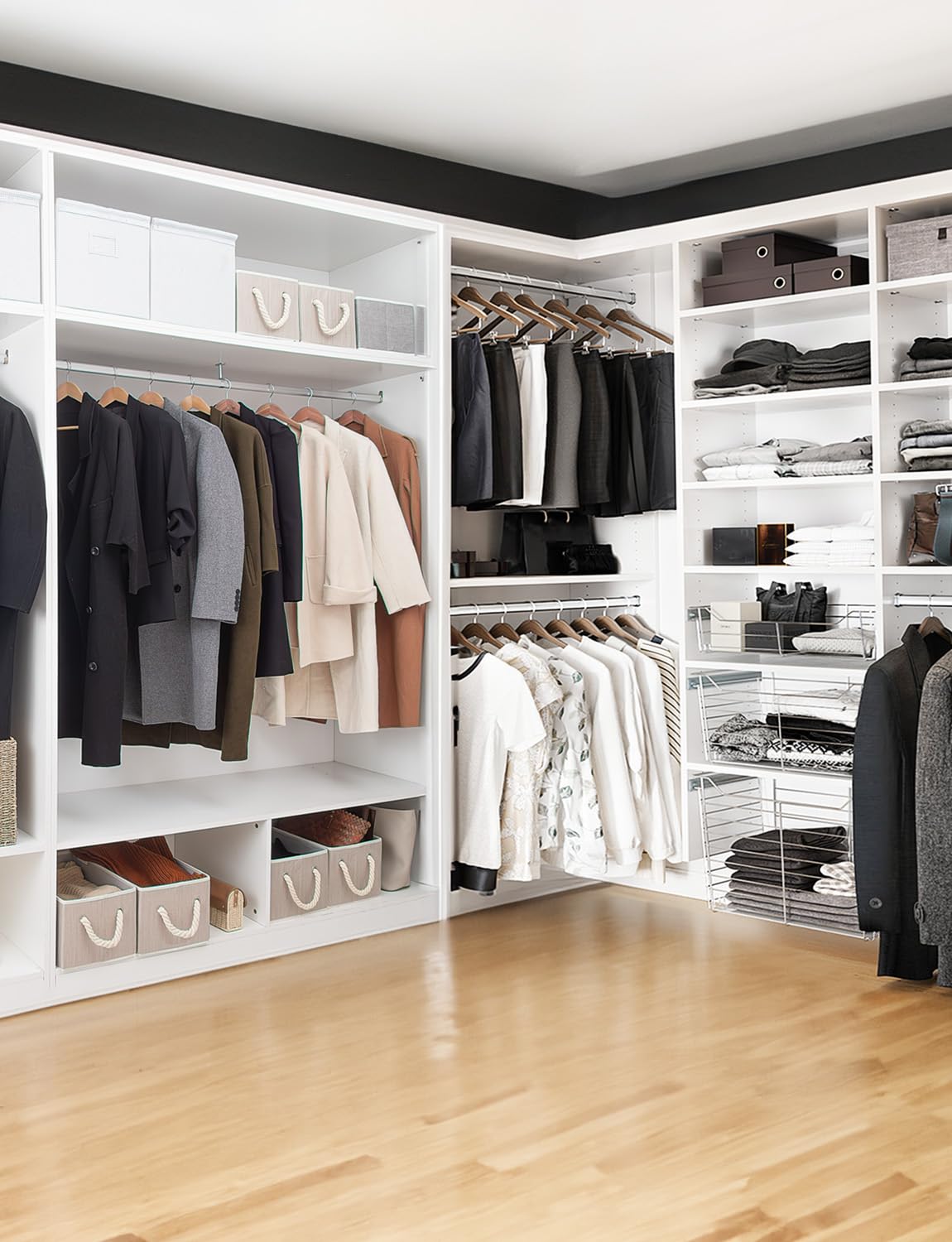 StorageWorks Kleiderbügel Zedernholz breit, 6er-Pack extra breiter Kleiderbügel Holz für den Kleiderschrank, Bügel Kleider platzsparend, Anzugbügel aus Naturholz für Mäntel, Hosen, rote Zederfarbe