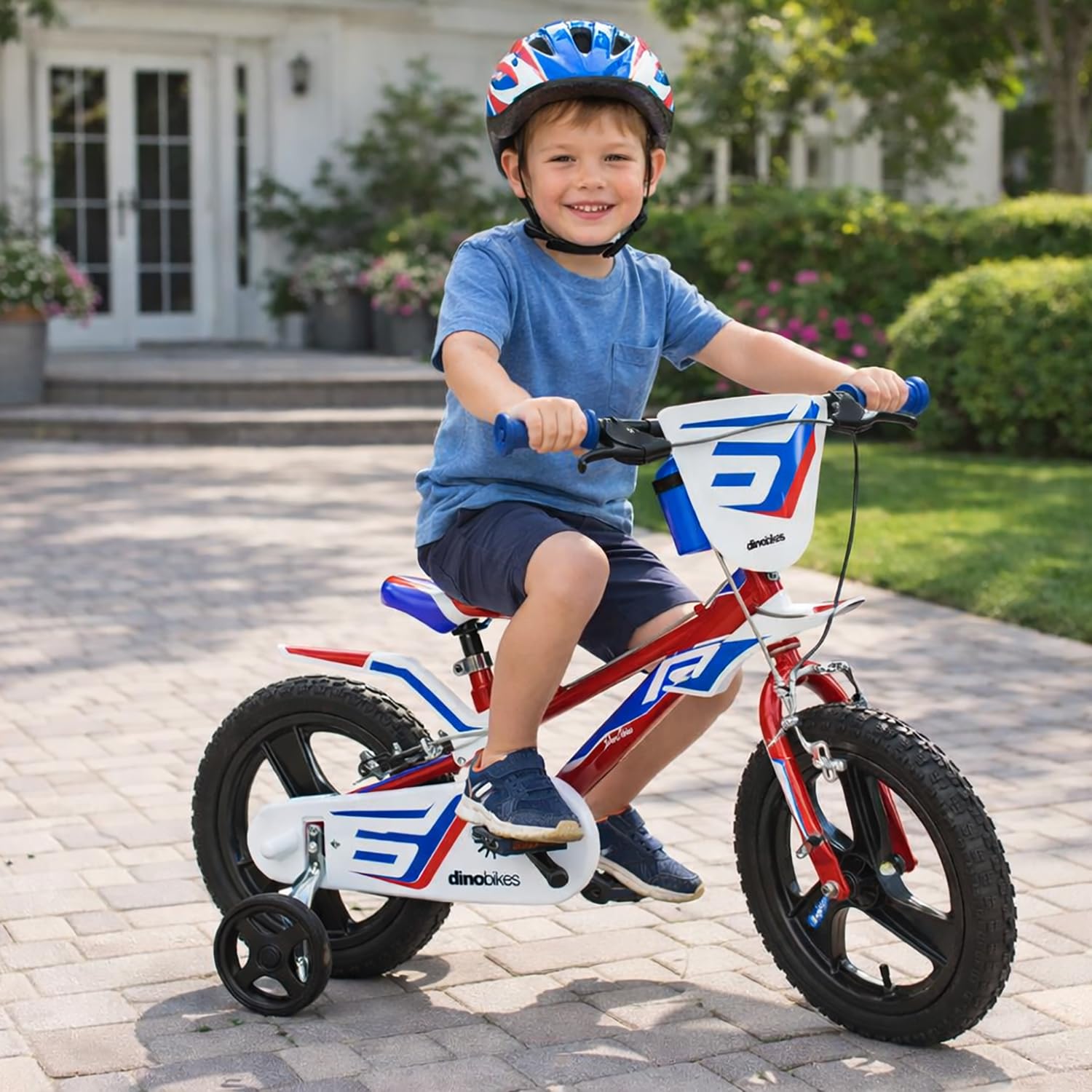 Superman kinderfiets - jongens - 16 inch - blauw Superman kinderfiets - jongens - 16 inch - blauw