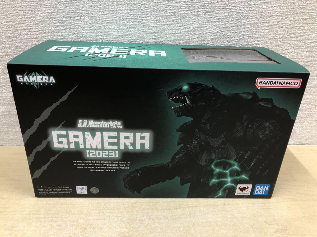 Amazon.co.jp: 開封品 フィギュアS.H.MonsterArts ガメラ 2023 GAMERA