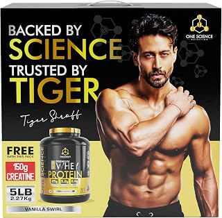 One Science Nutrition Whey Protein Combo | 25g Protein, Gluten Free | Strength, Recovery & Muscle Building Formula | Free Price In India