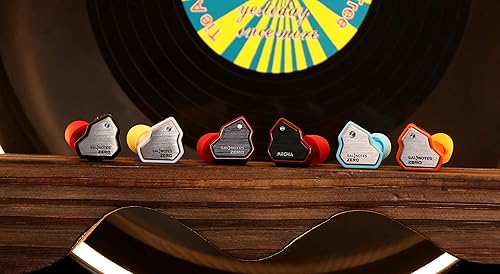 Miniatura 7 de Linsoul 7Hz Salnotes Zero HiFi 0.394 in Dynamic Driver In-Ear Earphone IEM con diafragma compuesto de metal placa frontal de acero inoxidable