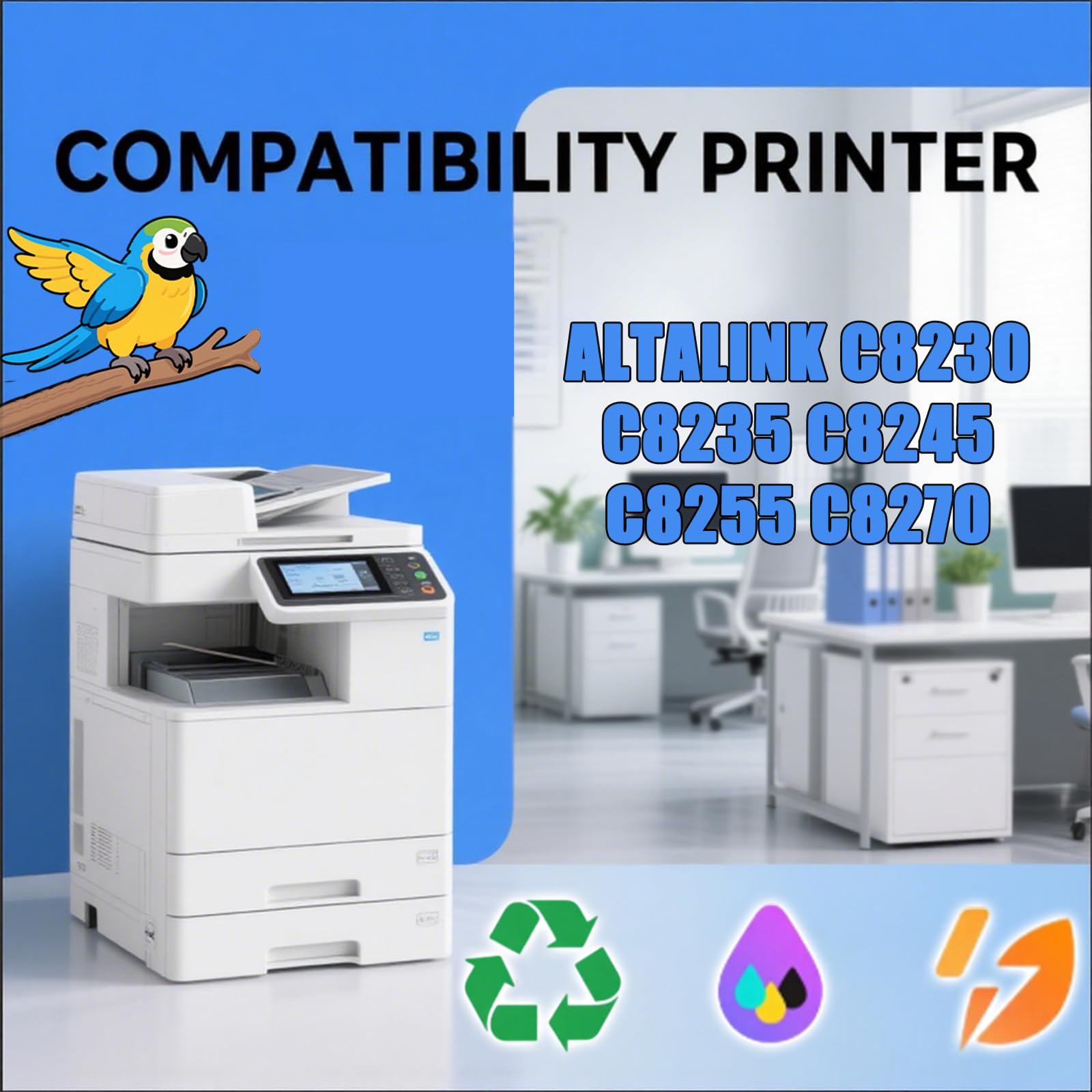 Amazon.com: Compatible for Xerox AltaLink C8230 C8235 C8245 C8255