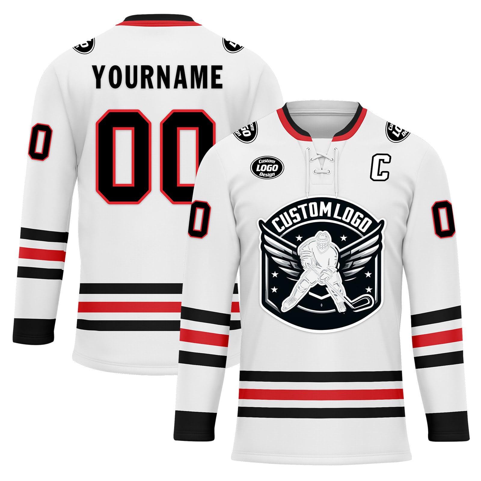 Custom Ice &amp; Field Hockey Jersey for Men Women Youth, Personalized Practice Training Team Uniform Sports Outfit