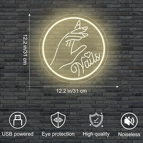 Miniatura 2 de Letrero de neón con luz LED de neón «Let's Stay Home» para el hogar, boda, fiesta, cumpleaños, bar, niñas, decoración de habitación, 9.8 x 9.8 in