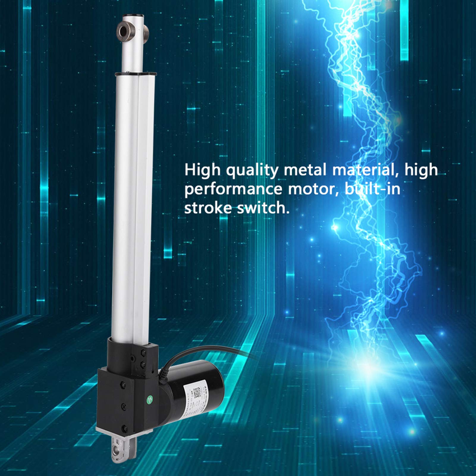 Kadimendium Actuador Lineal de 12 V CC, Motor Eléctrico de de ElevacióN
