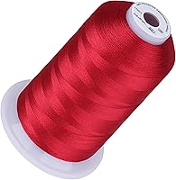 Vista 13 de Simthread 5500 yardas de hilo de bordar, 5000M de alto rendimiento 40 WT 100% hilo de poliéster – Más de 170 colores vívidos, clasificado de alta