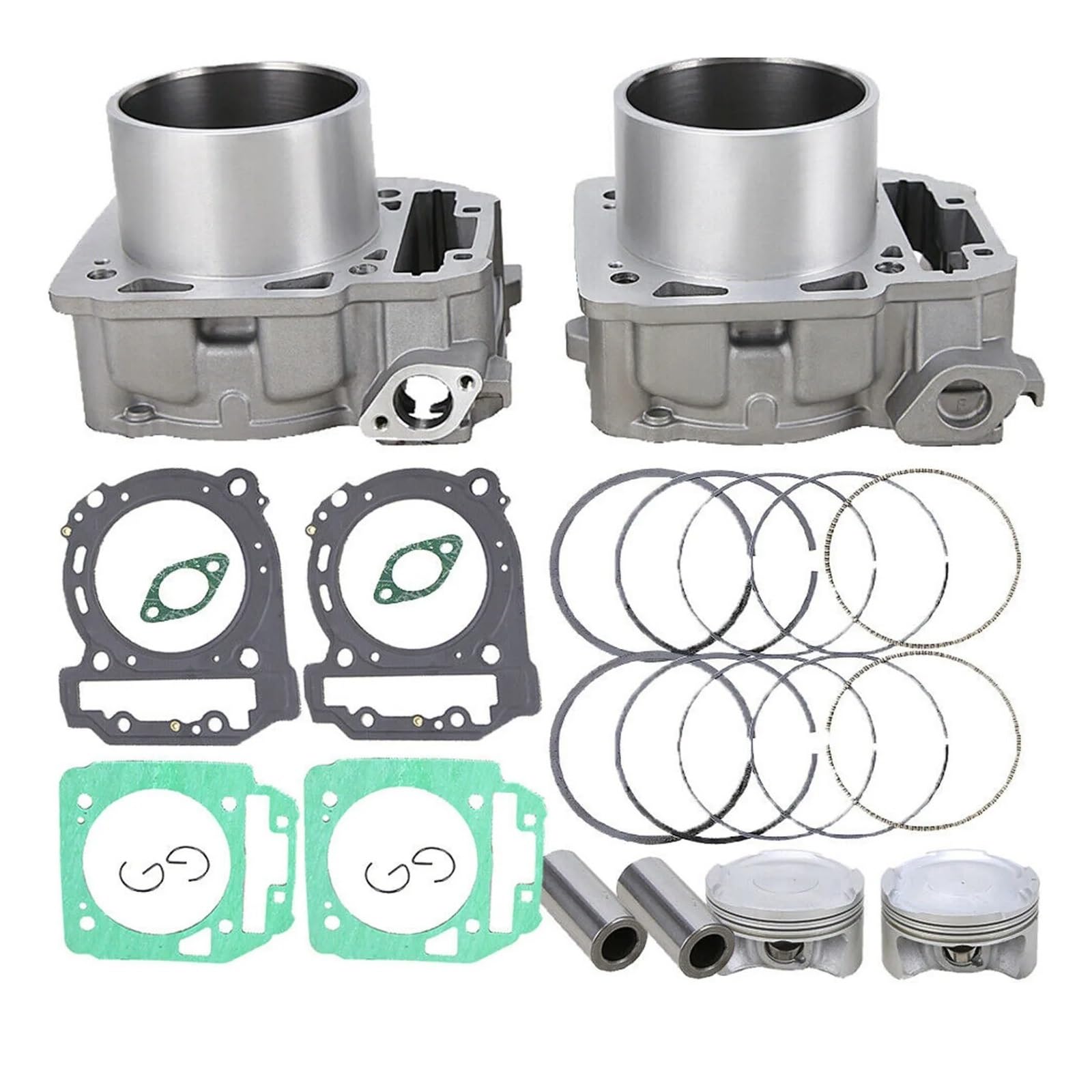 Kit Piston Cylindre Kit Reconstruction extrémité Supérieure Bague Joint Piston Cylindre Pour Can-Am BRP Pour Commander Pour Maverick Pour Outlander 1000 420929650