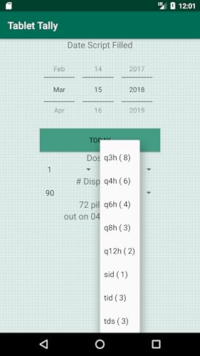 Tablet Tally