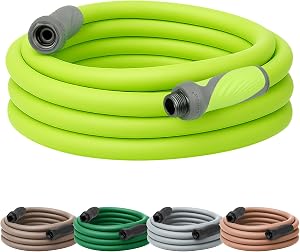 Flexzilla Garden Hose with Swivelgrip, 5/8 in. x 25'., Heavy Duty, Drinking Water Safe - HFZG525YWS