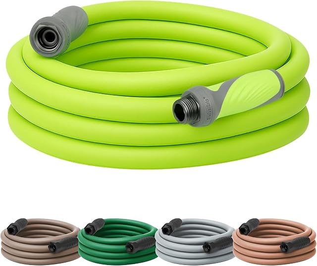 Flexzilla Garden Hose with Swivelgrip, 5/8 in. x 25'., Heavy Duty, Drinking Water Safe - HFZG525YWS