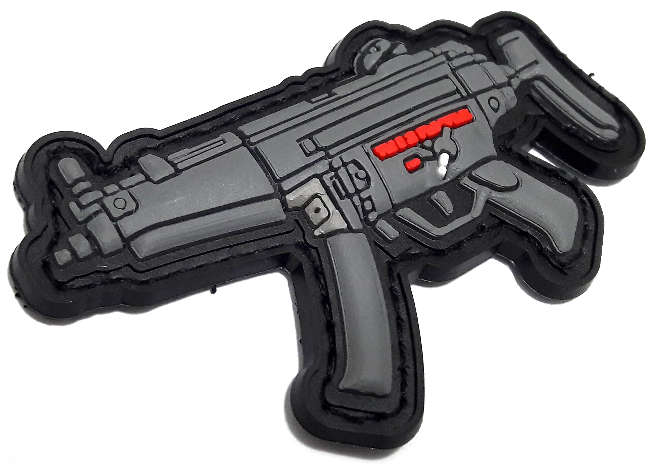 Amazon | ベルクロ PVC H&K MP5A5 サブマシンガン ミリタリー パッチ