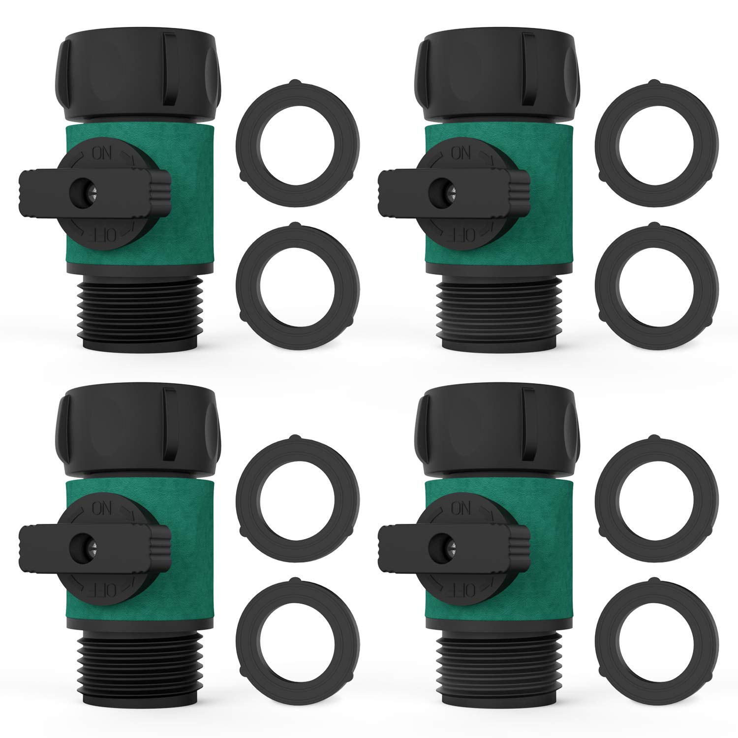 Buy Asgens Garden Hose Shut Off Valve, Garden Hose Turn Off Valve