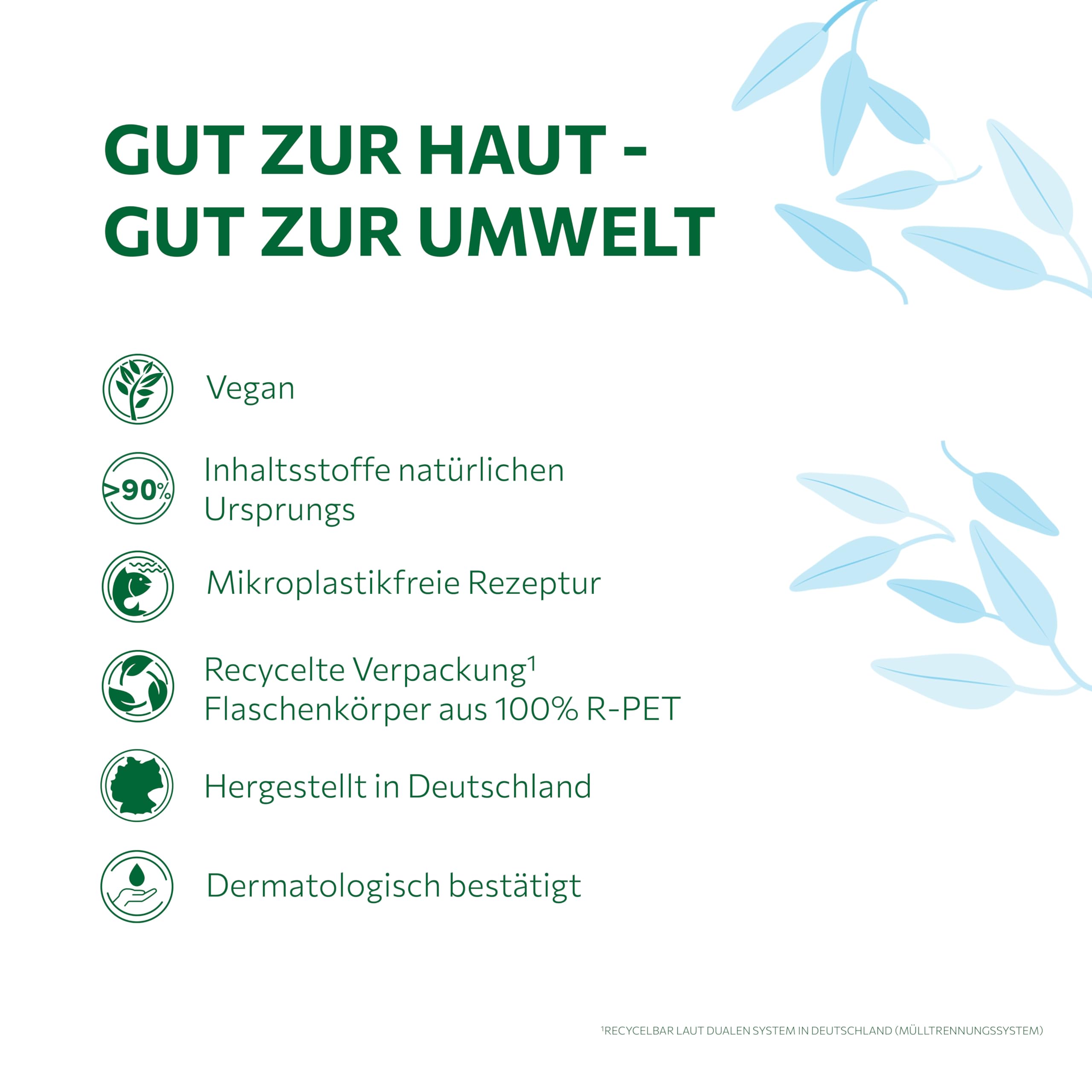alkmene Zahnfleischschützende Mundspülung ohne Alkohol 500 ml 8er Pack | Mundwasser mit Salbei & Kalium - Vegane Mundspülung antibakteriell mit 6-fach Schutz - Mouthwash