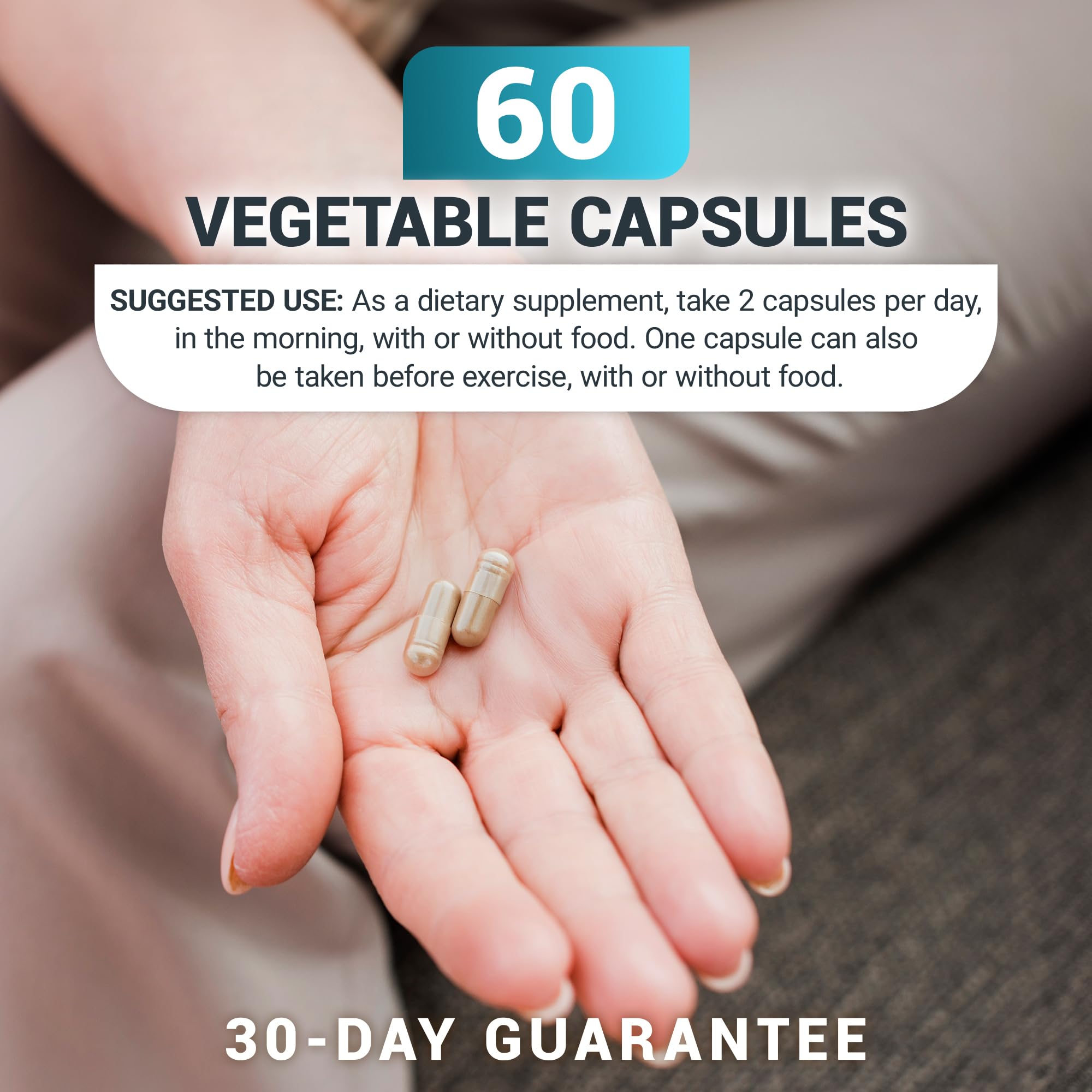 Dr. Berg Whole Food Multivitamin with Minerals - Daily Multivitamin for Men and Women - Includes Premium Whole Food Fruits and Vegetable Blend with Folate, Alpha-lipoic Acid and More - 60 Capsules — Amazon image 9