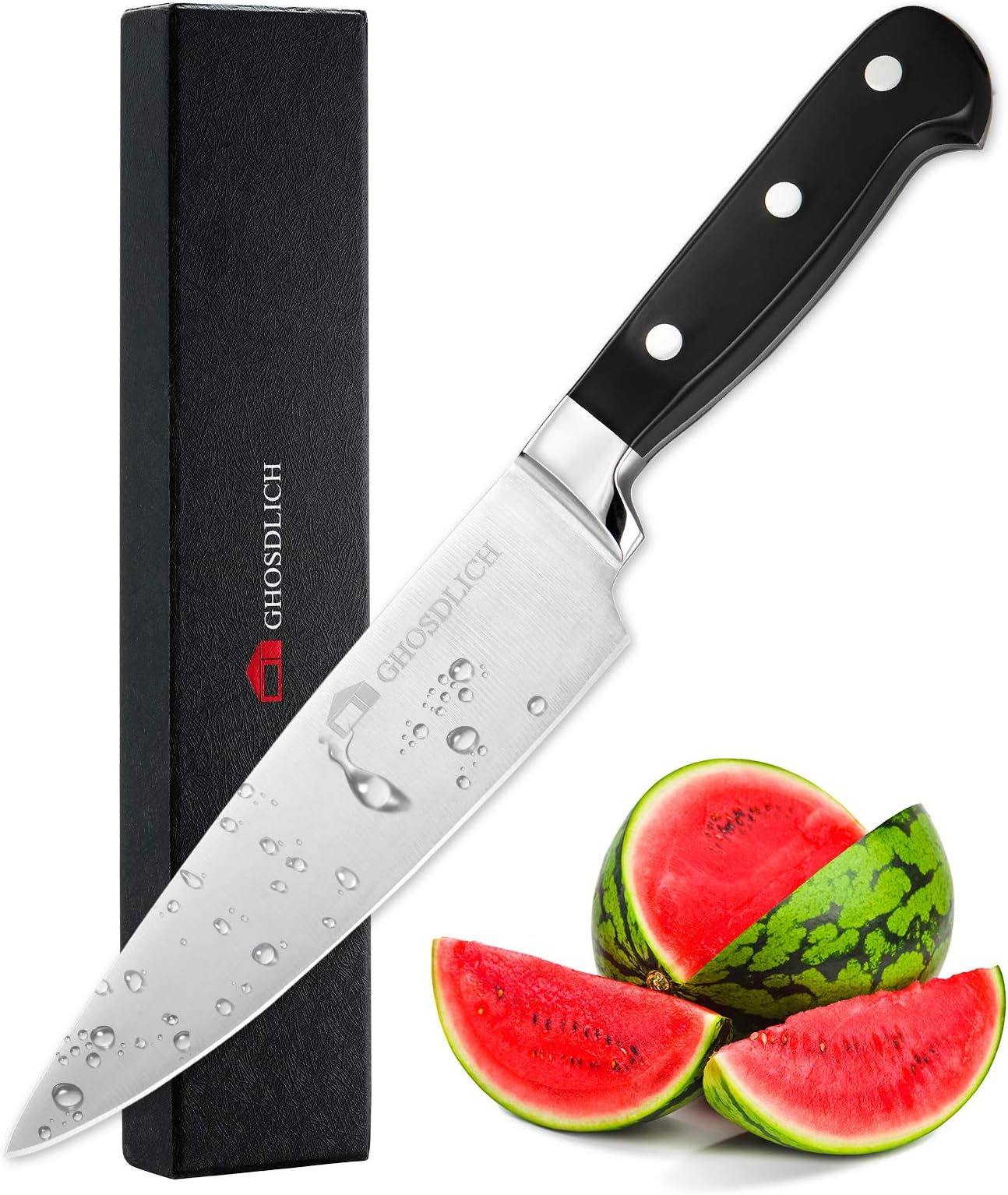 Stellar Sabatier IS16 Stainless Steel Cooks Knife, 15cm, Dishwasher