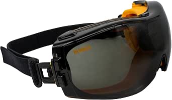 Dewalt Concealer Clear Anti-Fog Dual Mold Safety Goggle DPG82