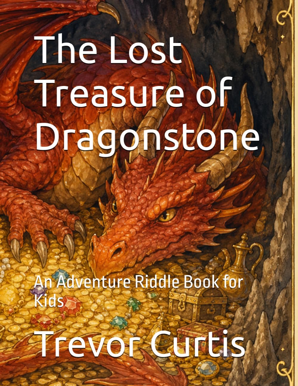 The Lost Treasure of Dragonstone: An Adventure Riddle Book for Kids