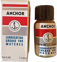 Proops Watch Lubricating Grease for Watches, Pocket Watches, etc Anchor, 7.5g Bottle. (J1252) Free UK Postage