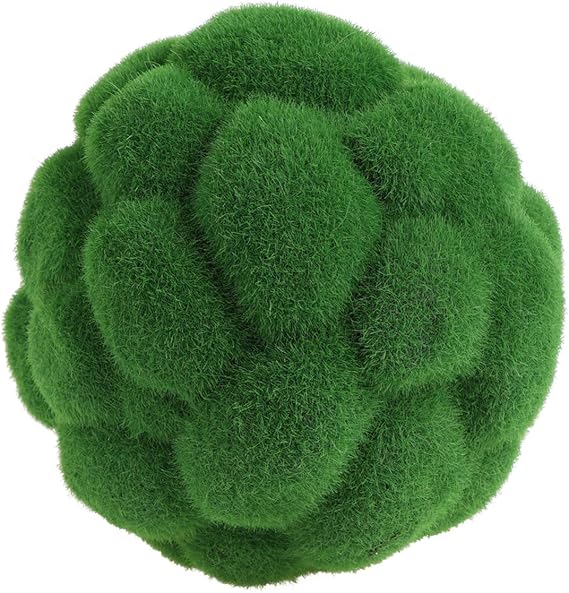 BESPORTBLE Moss Sphere Green Artificial Moss Balls Decorative Faux