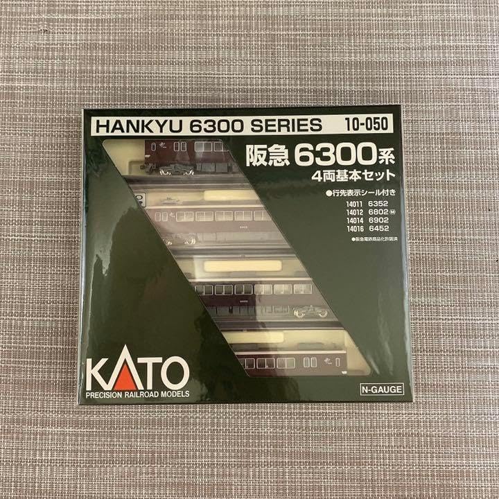 未開封 KATO 阪急電車 6300系 基本＋増結セット 阪急6300系 4両