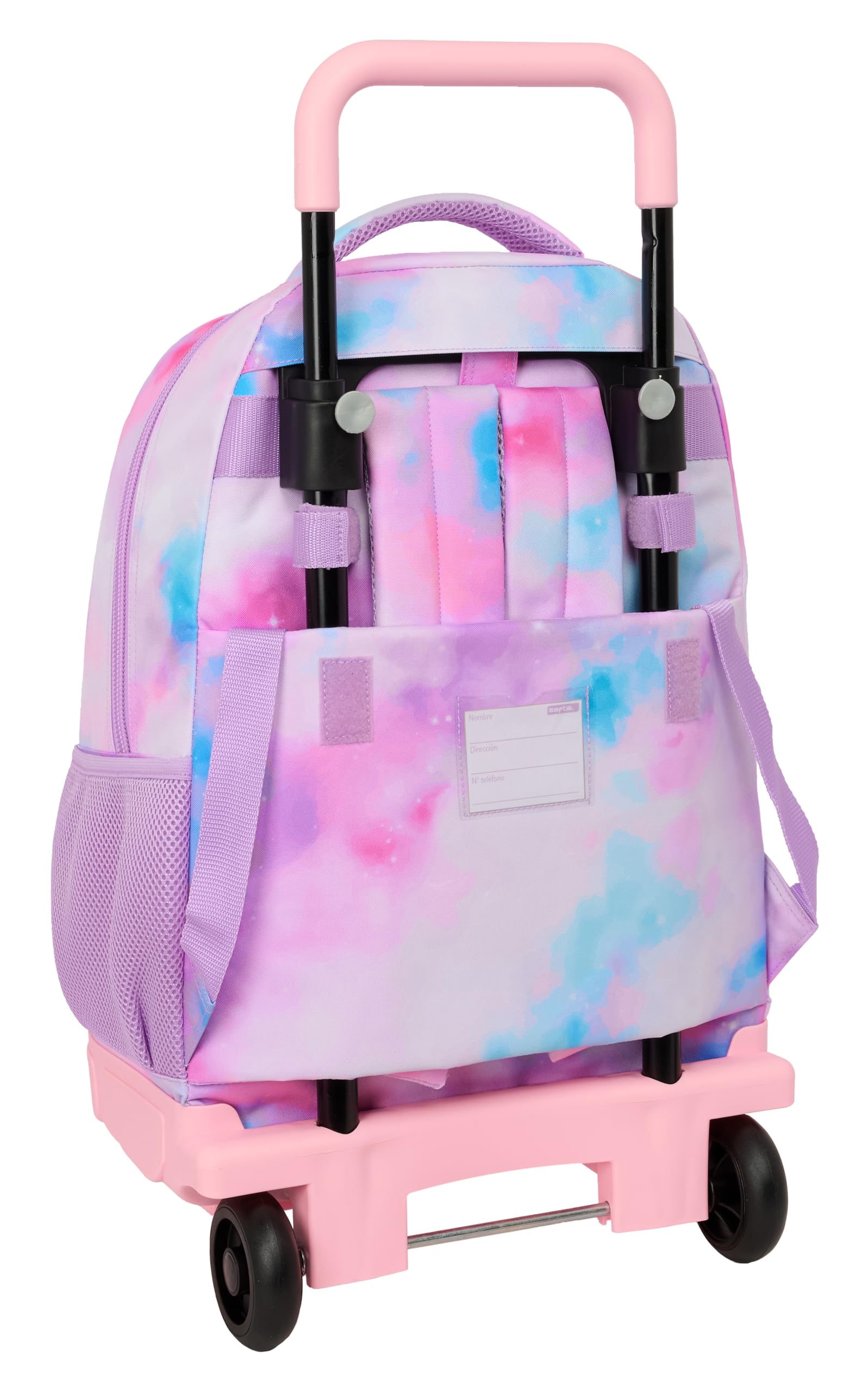 K-POP Demon Hunters - ARTIST - Mochila Grande con Ruedas, Compacta, Extraíble, Ideal para Niños de Diferentes Edades, Cómoda y Versátil, Resistencia, 33x22x45 cm