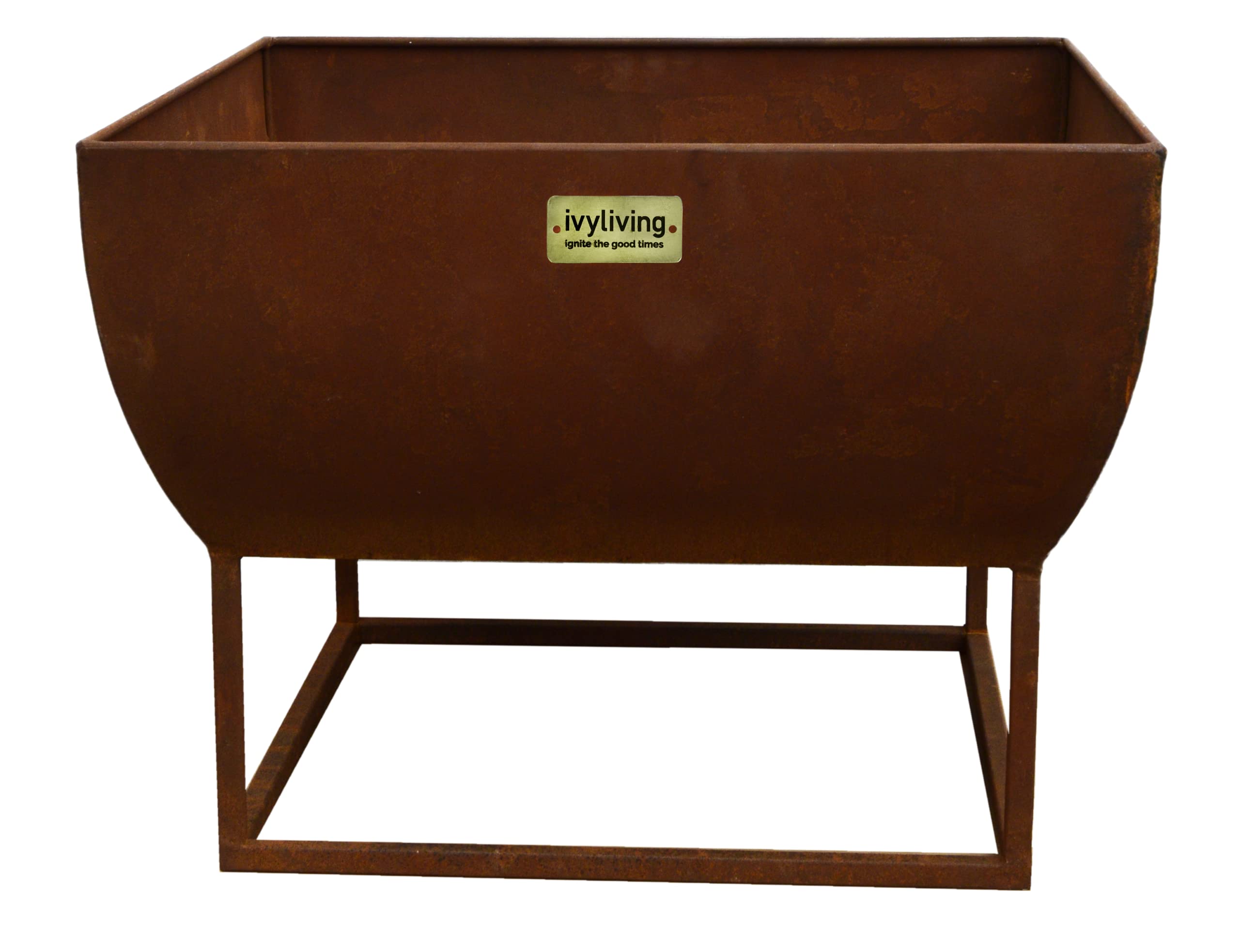 Ivyline Light Outdoor Windermere Firebowl - Rust