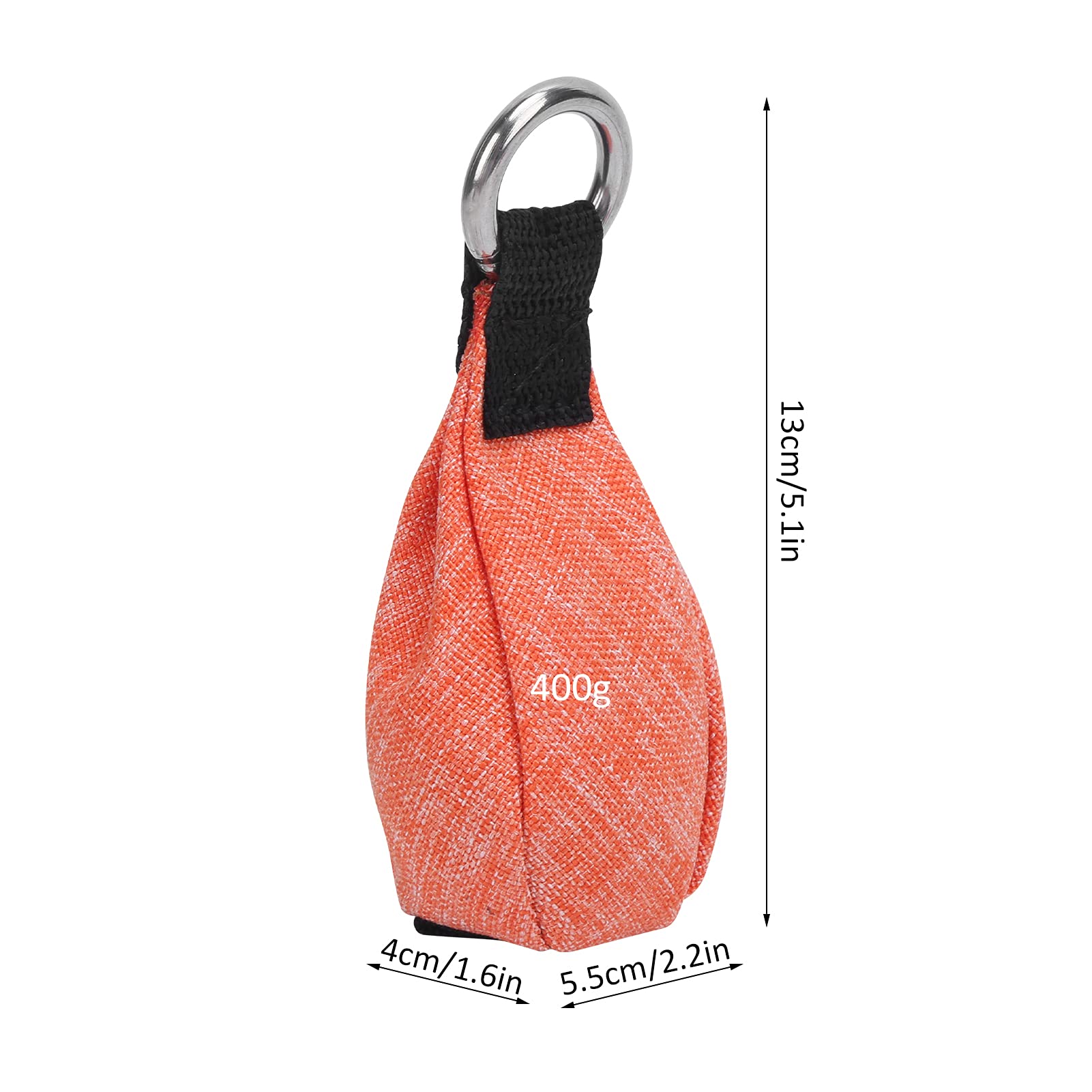 Shanrya Arborist Climbing Equipment Kit, Outdoor Sports Throw Weight Bag Cableado Preciso de Tamaño Pequeño Conveniente de Usar para Deportes de Aventura para Escalada en Roca(400G)