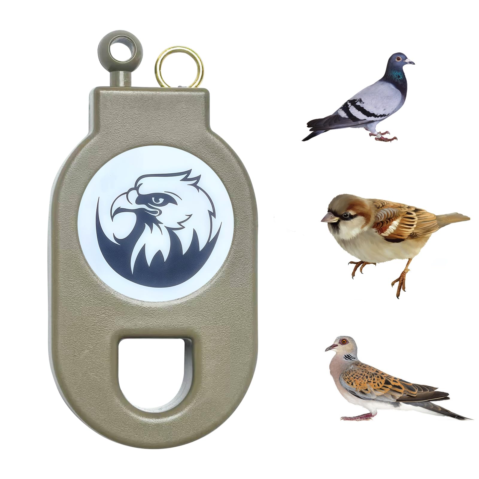 Bird Trap Suitable for Pigeons, Mallards, Falcons, and Other Small Birds. It secures The Animals' feet Without Causing harm (1PCS)