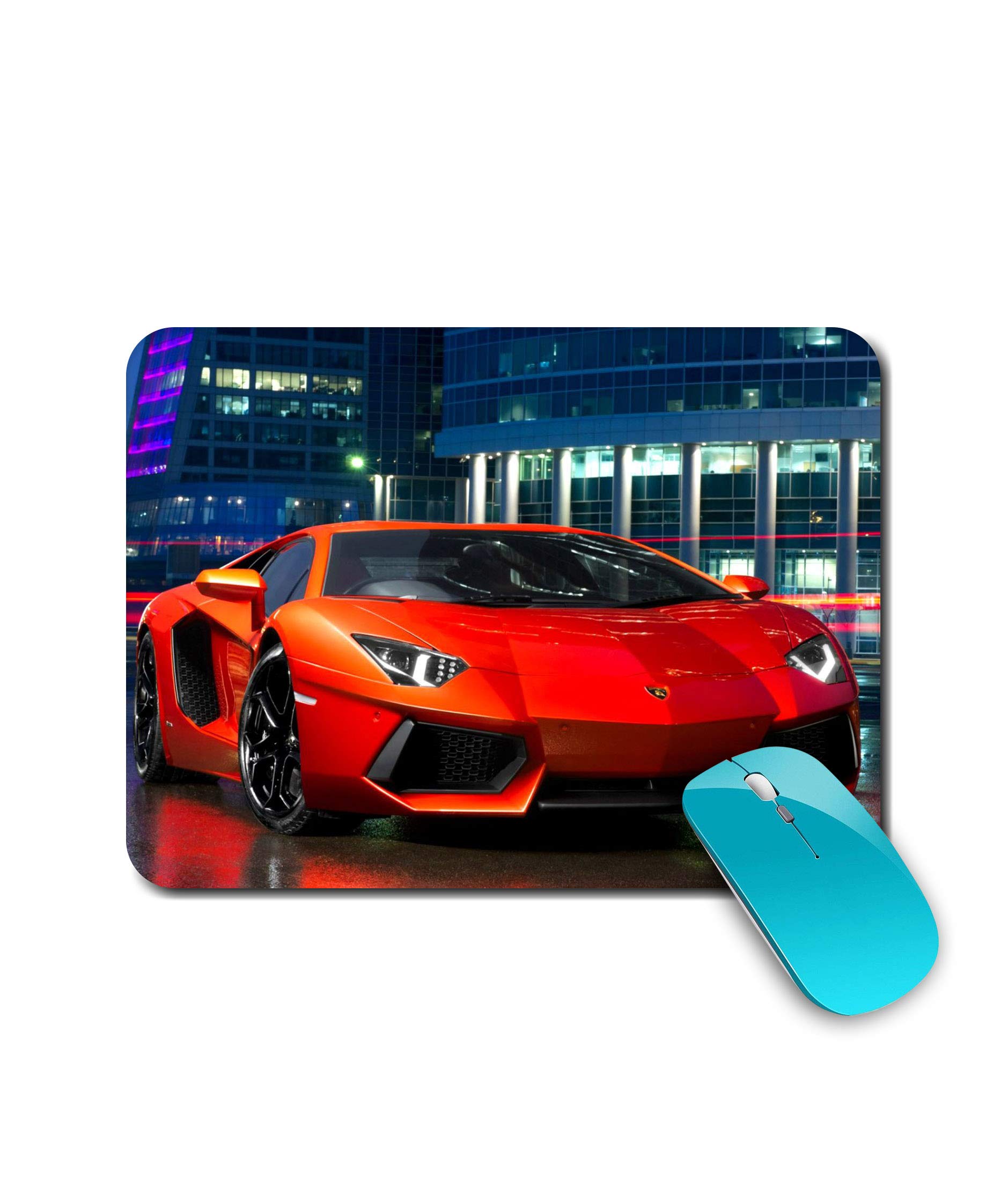 Coverkick Car | Sports | Race | for Kids |Creative | Printed Mouse Pad/Designer Waterproof Coating Gaming Mouse Pad for Computer/Laptop (Multi1)