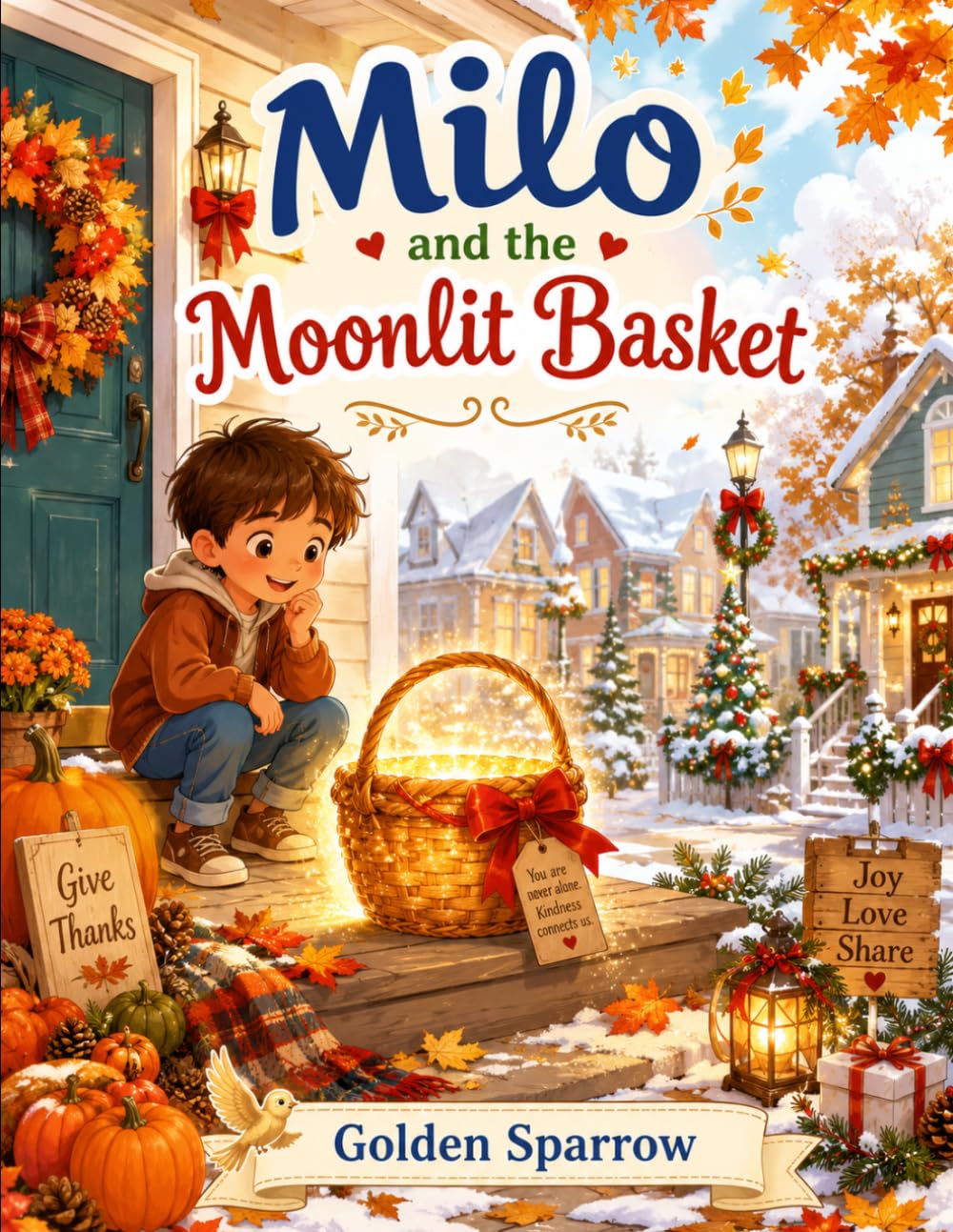 Milo and the Moonlit Basket: A Heartwarming Thanksgiving & Christmas Story About Kindness, Giving, and Holiday Magic