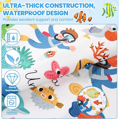 Miniatura 4 de Cama de avión para niños pequeños, reposapiés portátil para bebés, extensor de asiento de avión para niños, cama de viaje para niños, artículos