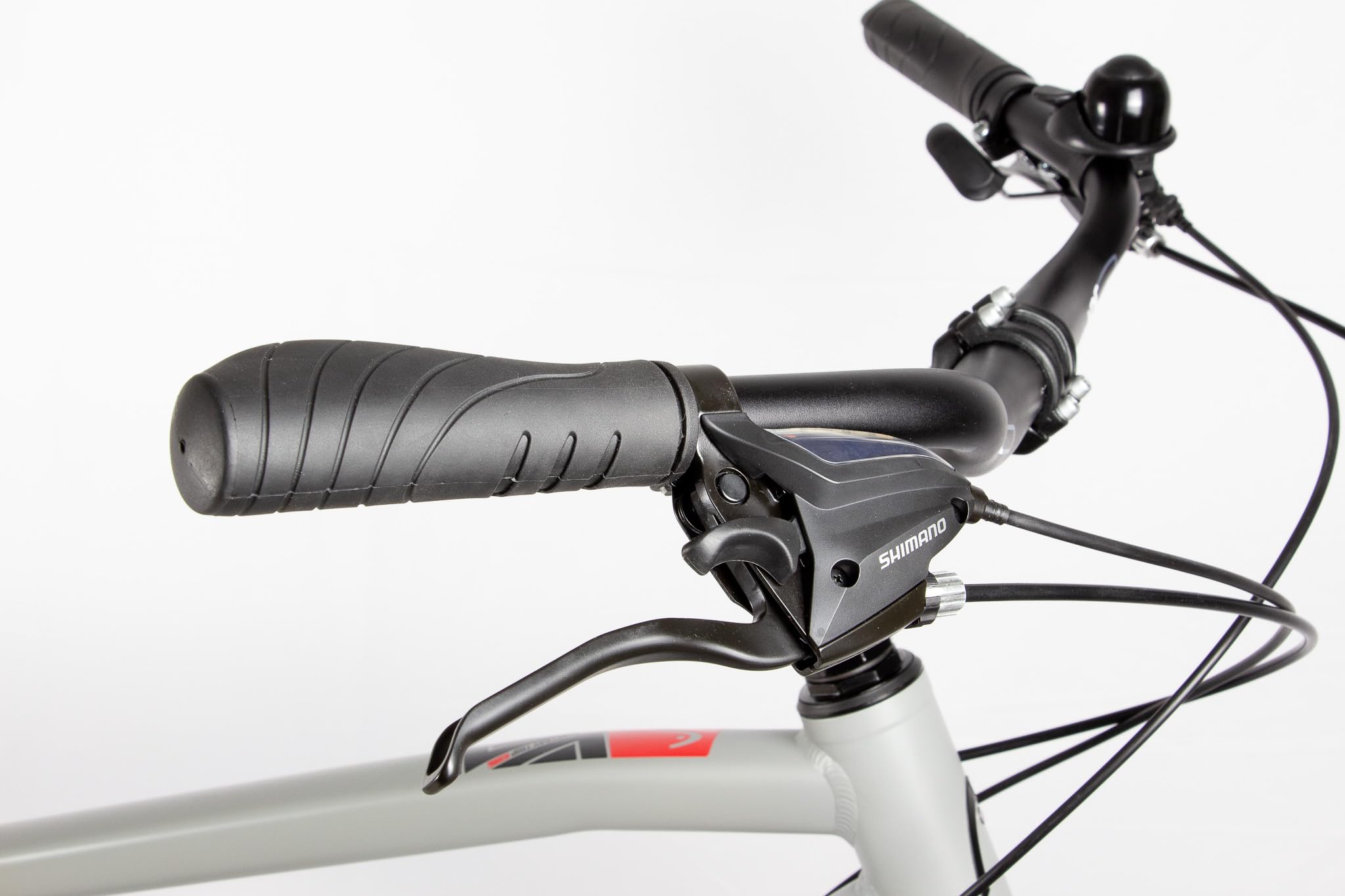 Revelo 1.0 Trekking Bike Matt Grey/Red