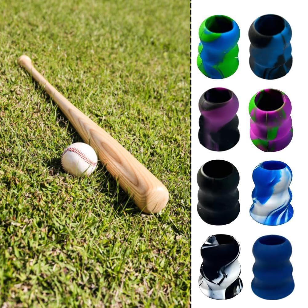 Cinta de agarre cónica para bate de béisbol, bandas absorbentes, protección ergonómica
